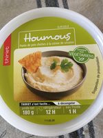 Houmous purée de pois chiches à la crème de sésame