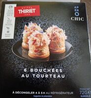 Bouchées au tourteau