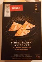 9 mini flamm' au comté