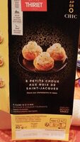 Petits choux noix de St Jacques
