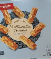 Allumettes fourrées comté