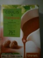 Coulis framboise