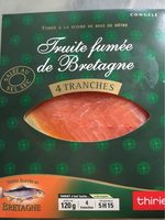 Truite fumee de Bretagne