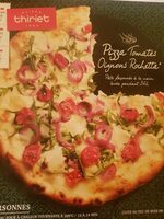 Pizza tomates oignons rocketta