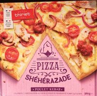 Pizza Shéhérazade Poulet Kebab