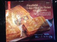 Feuilleté légumes du soleil