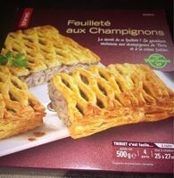 Feuilleté aux champignons