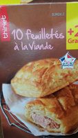 10 feuilletés à la viande