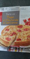 Tarte au thon et moutarde à l'ancienne