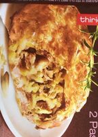 Pastilla à la pintade et au bloc de foie gras de canard