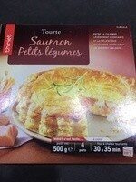 Tourte Saumon Petits Légumes