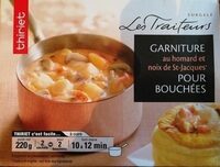 Garniture au homard et noix de St Jacques