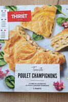 Tourte Poulet champignons