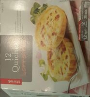 12 Quiches Lorraines