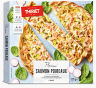 Flamme Saumon Poireaux