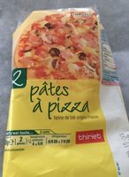 2 Pâtes à pizza