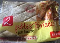 2 Pâtes brisées pur beurre