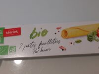 Pâte feuilletée bio pour beurre