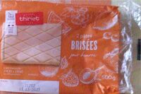2 pâtes brisées