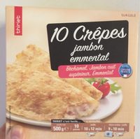 Crêpes jambon emmental