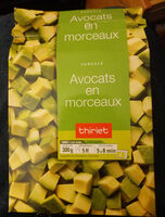 Avocats en morceaux