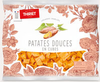 Patates douces en cubes