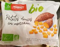 Patates douces en morceaux Bio