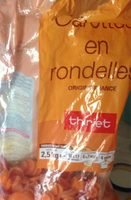 Carottes en rondelles