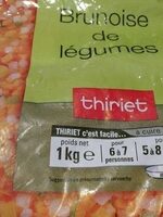 Brunoise de légumes