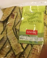 Courgettes grillees en tranches