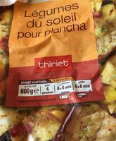 Legume du soleil a la plancha
