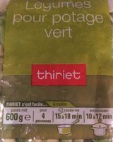 Legumes pour potage vert