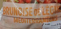 Brunoise de légumes méditerranéen