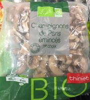 Champignon de paris eminces