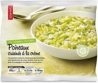 Poireaux cuisinés à la crème