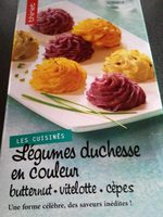 Légumes duchesse en couleur