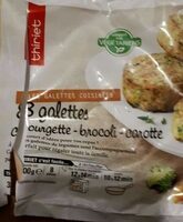 Galettes courgette-brocoli-carotte