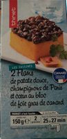 2 flans de patate douce