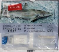 Tronçons de saumonette pelée