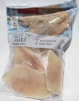 Ailes de raies entières pelées
