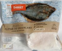 Filets de flétan du Groenland
