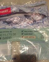 Cœurs de filets de colin (lieu)