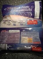 4 cœur de Filets de cabillaud
