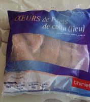 Coeurs de filet de colin lieu