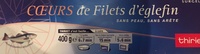 Coeurs de filets d'églefin