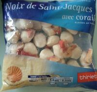 Noix de Saint-Jacques avec corail