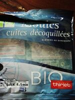 Moules cuites décoquillées