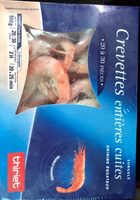 Crevette entieres cuites