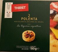 2 Polenta aux olives noires et légumes du soleil