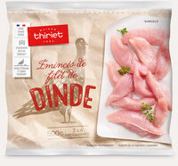 Emincés de filet de dinde